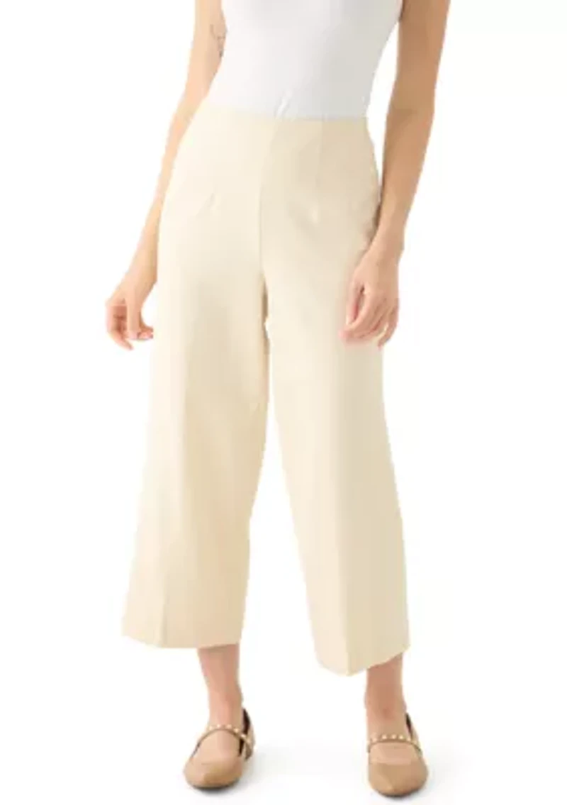 Petite Pull On Holly Waist Slim Ankle Pants