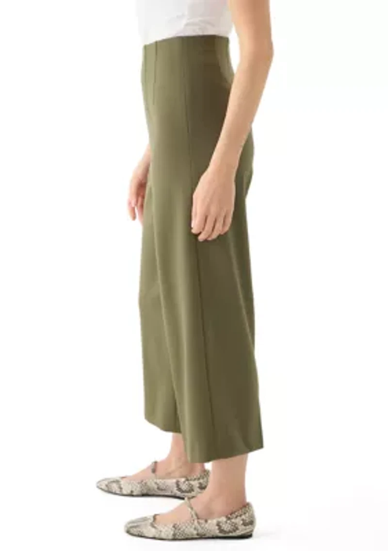 Petite Pull On Holly Waist Slim Ankle Pants