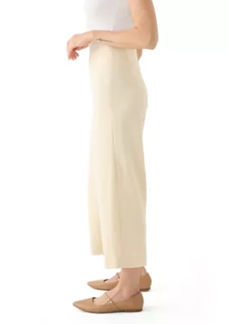Petite Pull On Holly Waist Slim Ankle Pants