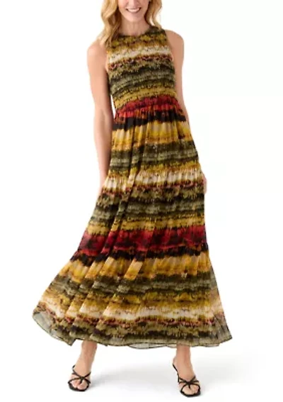 Women's Smocked Bodice Tiered Dress