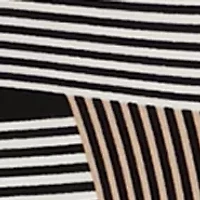 Plus Printed Triple Pleated Blouse