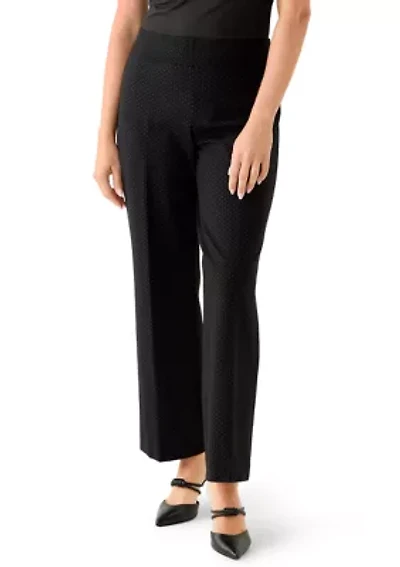 Petite Pull On Wide Leg Trousers