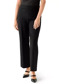 Petite Pull On Wide Leg Trousers