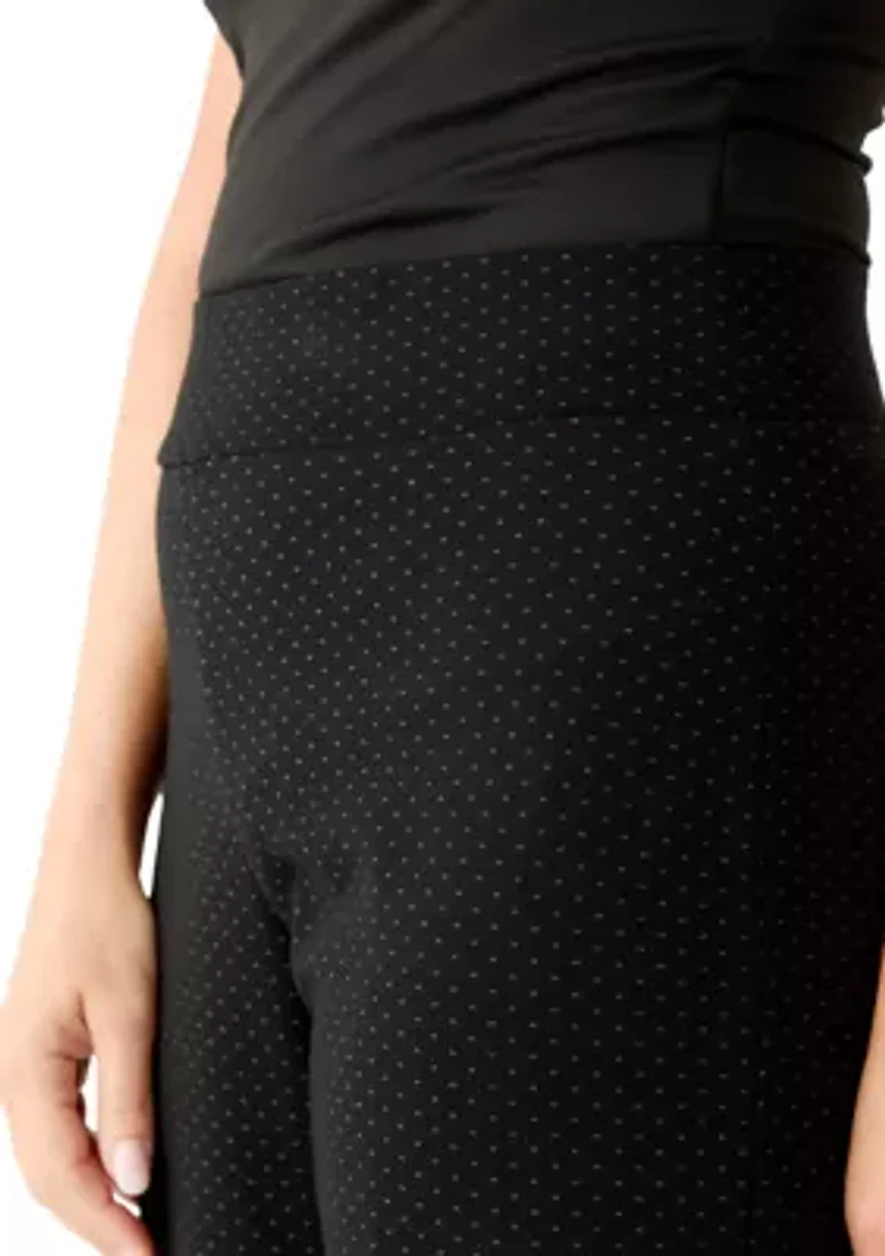 Petite Pull On Wide Leg Trousers