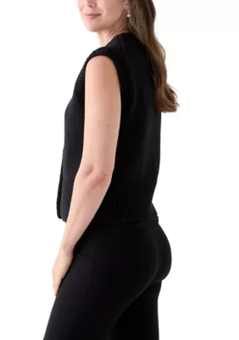 Women's Button Front Vest