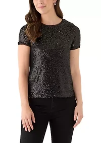 Women's Sequined Shirt