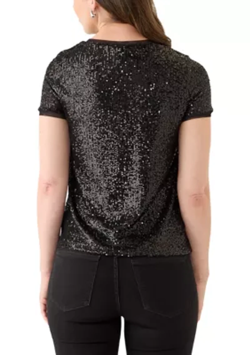 Women's Sequined Shirt