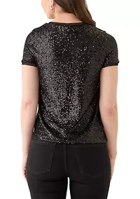 Women's Sequined Shirt