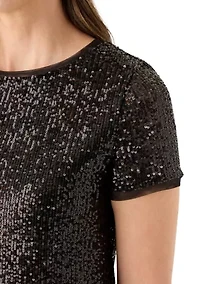 Women's Sequined Shirt