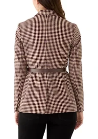 Women's Notch Jacket with Belt