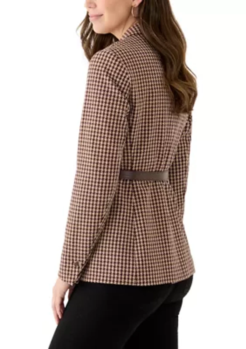 Women's Notch Jacket with Belt