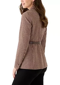 Women's Notch Jacket with Belt