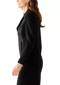 Women's Asymmetrical Motorcycle Jacket