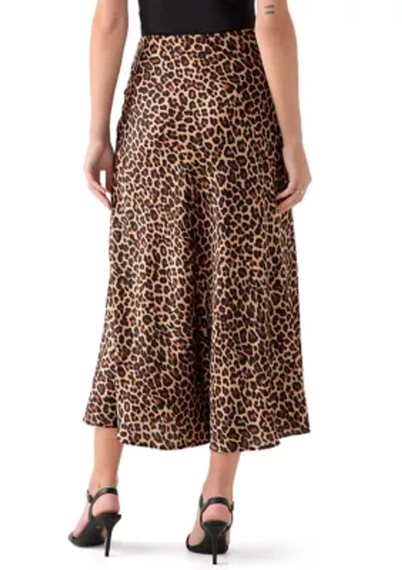 Women's Unlined Bias Flared Skirt