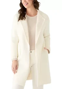 Petite Front Pocket Long Cardigan