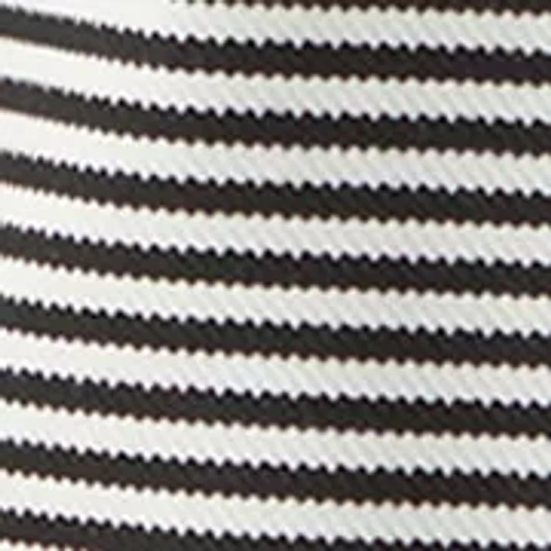 Women's Striped Faux Double Breasted Jacket