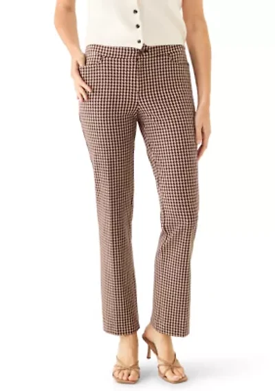 Women's Fit and Flare Bootleg Pants