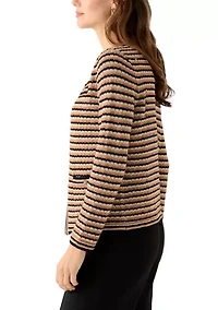 Women's Textured Cardigan