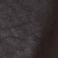 Women's Faux Leather A-Line Skirt