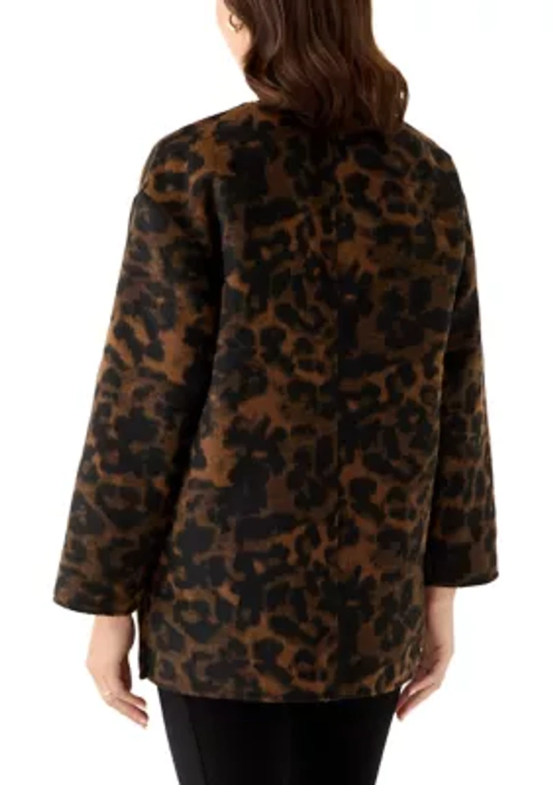 Women's Topper with Patch Pocket