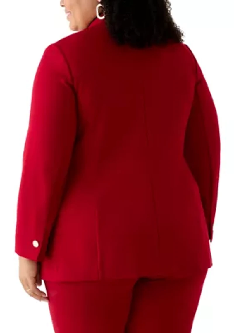 Plus Triple Pocket Jacket