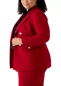 Plus Triple Pocket Jacket