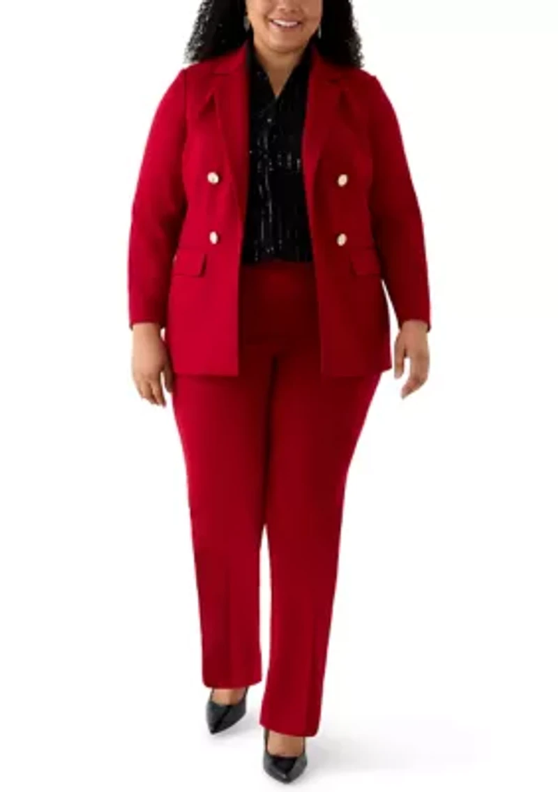 Plus Triple Pocket Jacket