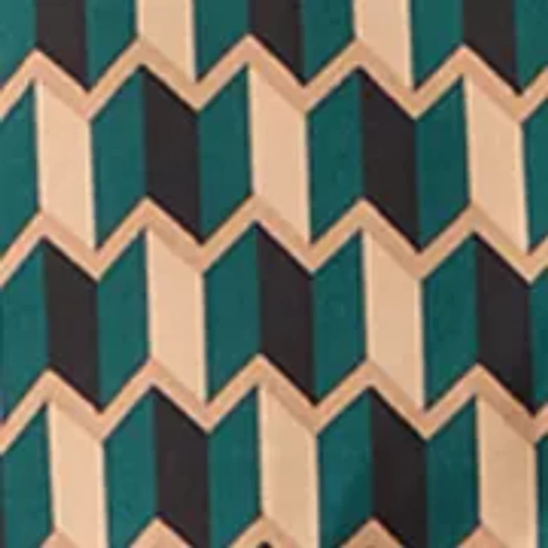 Women's Printed Collared Button Down Shirt