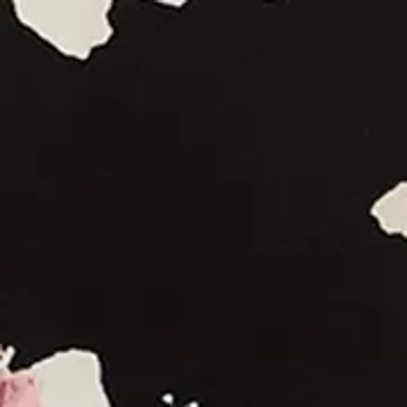 Plus Puff Sleeve Print Blouse