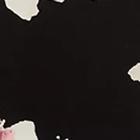 Plus Puff Sleeve Print Blouse