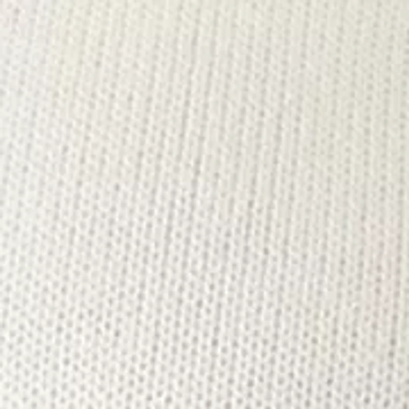 Petite Long Sleeve Pointelle Floral Sweater