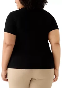 Plus Luxe Merino Wool T-Shirt