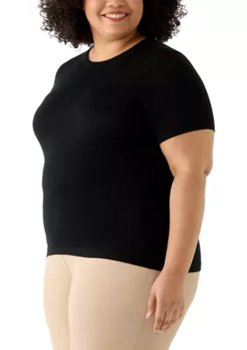 Plus Luxe Merino Wool T-Shirt