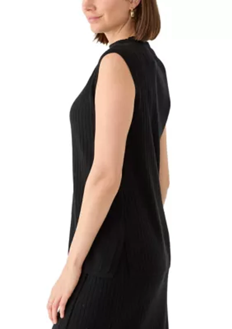 Women's Merino Mock Neck Top