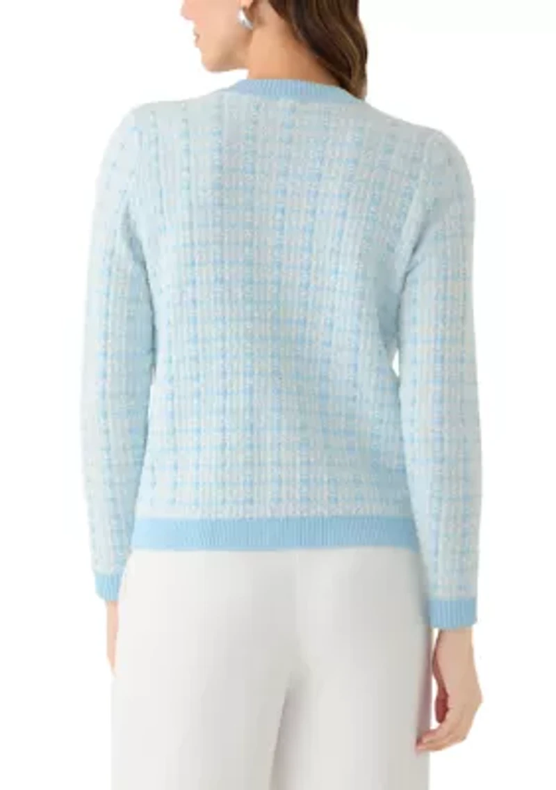 Women's Textured Stitch Cardigan