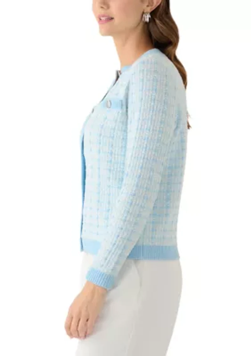 Women's Textured Stitch Cardigan