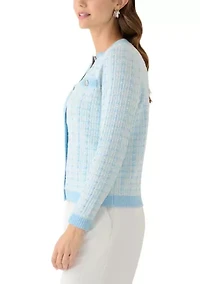 Women's Textured Stitch Cardigan