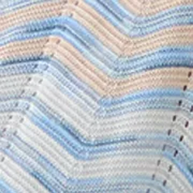 Women's Drape Front Zig Zag Cardigan