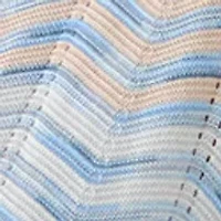 Women's Drape Front Zig Zag Cardigan