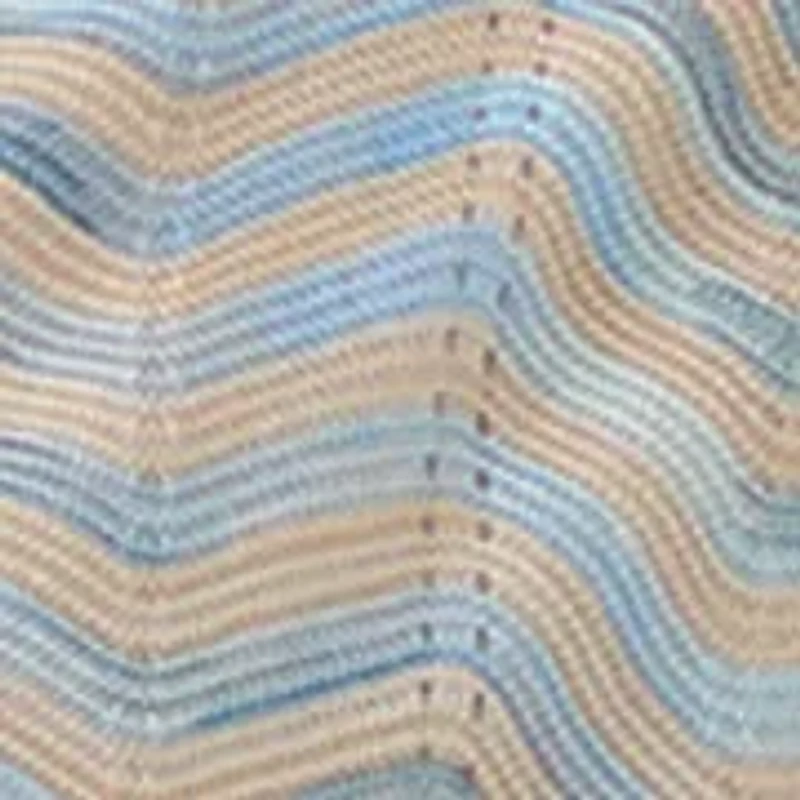 Plus Drape Front Zig Zag Cardigan