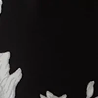 Women's Button Front Print Blouse with Pleated Cuffs