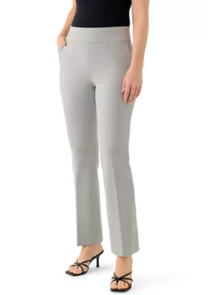 Women's High Rise Pull On Boot Leg Leggings