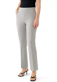 Women's High Rise Pull On Boot Leg Leggings