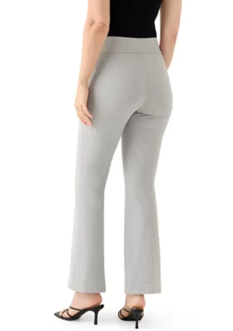 Women's High Rise Pull On Boot Leg Leggings