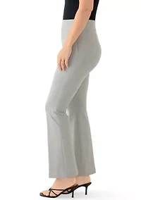 Women's High Rise Pull On Boot Leg Leggings