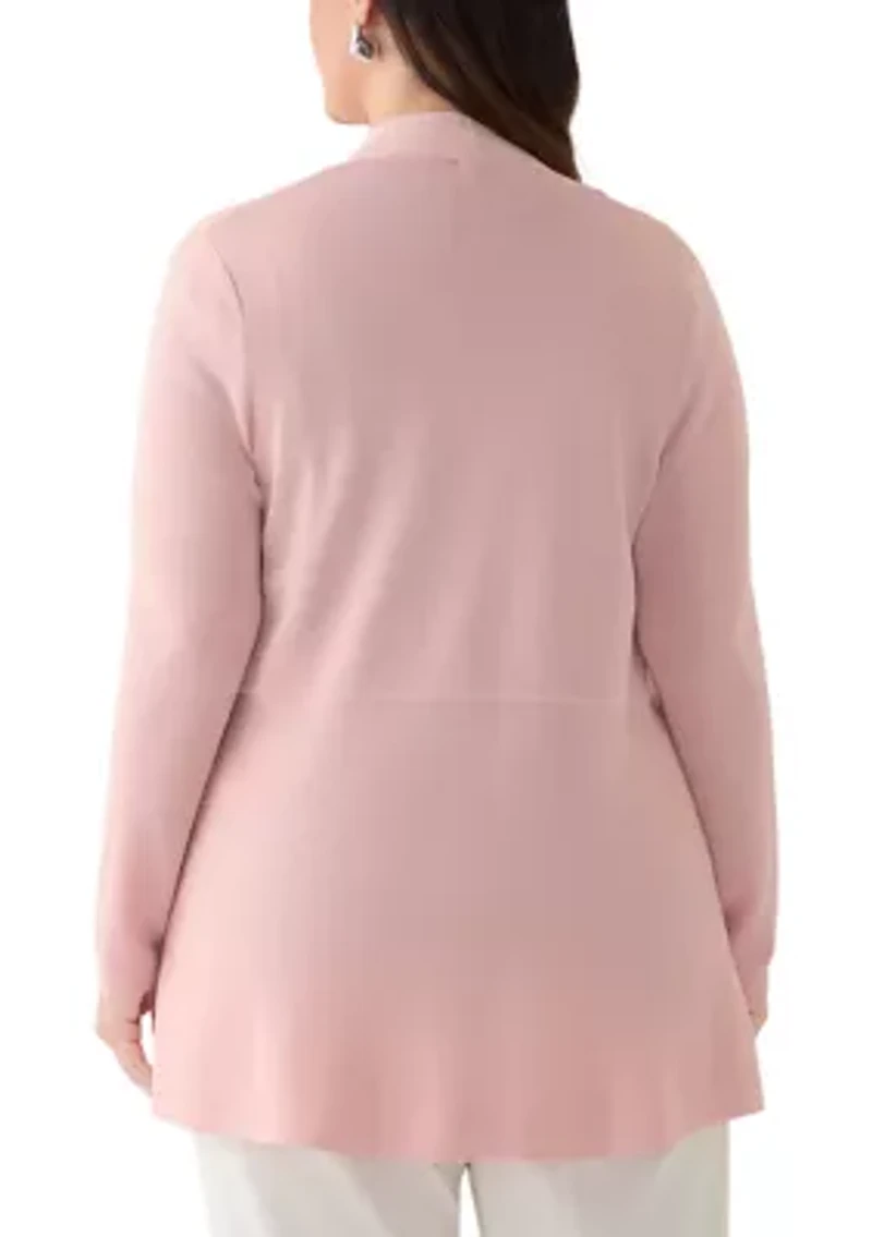 Plus Pink Blush Monteray Cardigan