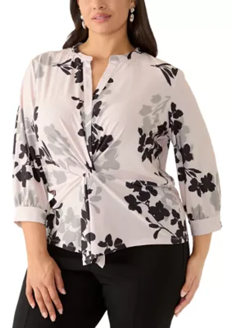 Plus Twist Front Top