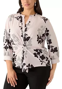 Plus Twist Front Top