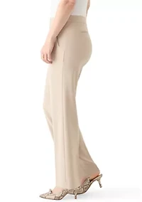 Women's High Rise Pleated Wide Leg Pants