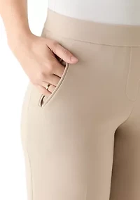 Women's High Rise Pleated Wide Leg Pants